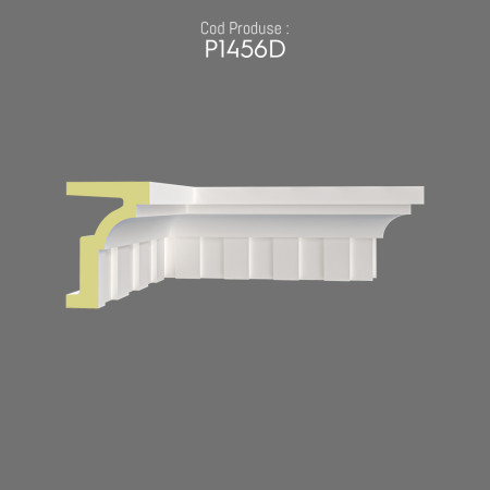 P1456D Placare de fațadă prefabricată din poliuretan , producția de stâlpi decorativi din poliuretan