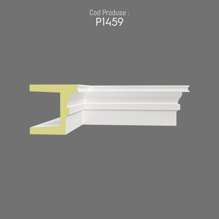 P1459 Placare de fațadă prefabricată din poliuretan, tipuri de stâlpi laterali din poliuretan