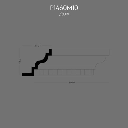 P1460M10 Placare de fațadă prefabricată din poliuretan, tipuri de stâlpi laterali din poliuretan