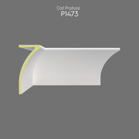 P1473 Placare de fațadă din poliuretan cant exterior din poliuretan