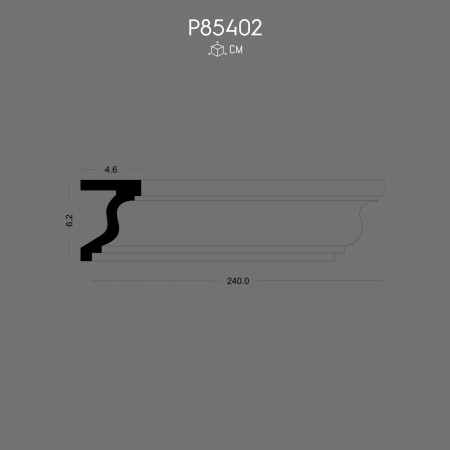 P85402 Placarea fațadei din poliuretan exterior decorativ din poliuretan