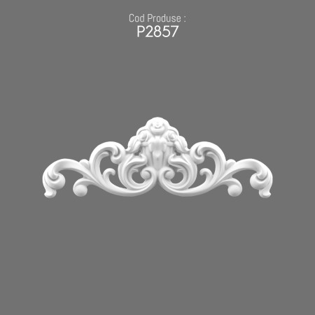 P2857 Decorative polyurethane wall wreath
