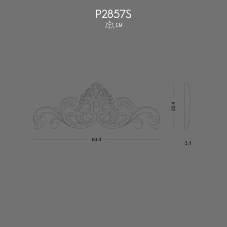 P2857S Production of polyurethane wall crowns