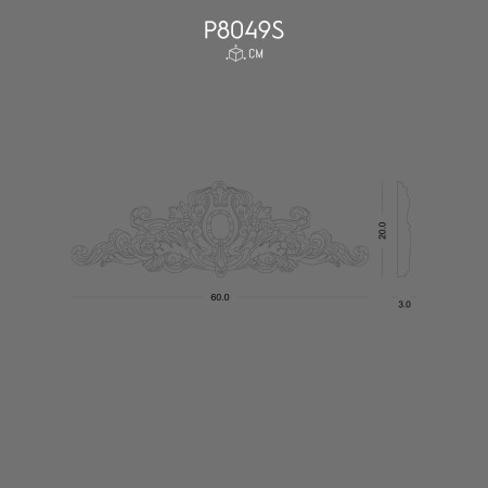 P8049S Polyurethane wall crown prices