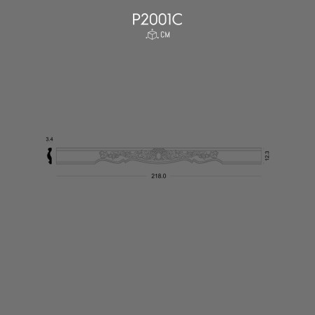 P2001C Preturi chenar borduri decorative de perete din poliuretan