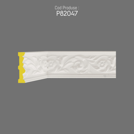 P82047 Production of polyurethane decorations. Wall borders with decorative patterns