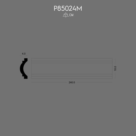 P85024M Tipuri de borduri de perete din poliuretan