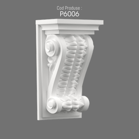 P6006 Prices polyurethane wall brackets with decorative patterns