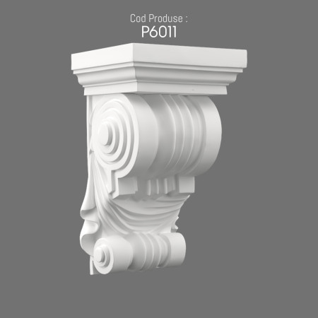 P6011 Prices polyurethane wall brackets with decorative patterns