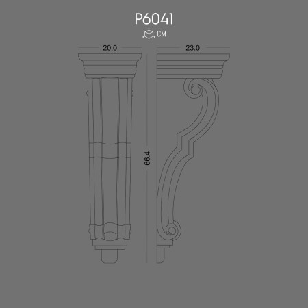 P6041 Polyurethane console models