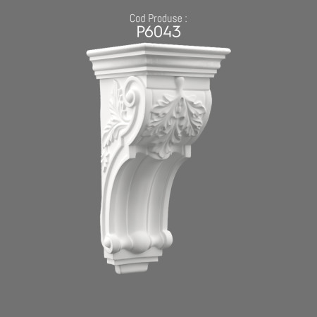 P6043 Manufacture of polyurethane wall brackets with patterns