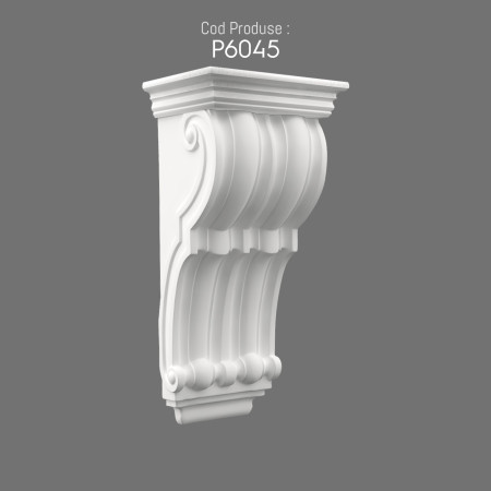 P6045 Manufacture of polyurethane wall consoles with decorative patterns