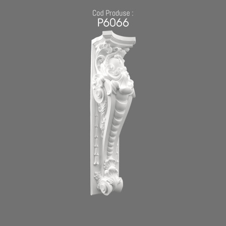 P6066 Types of polyurethane wall brackets with decorative patterns