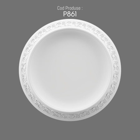 P861 Wall domes with decorative patterns Prices Polyurethane Plaster Dome Equivalent