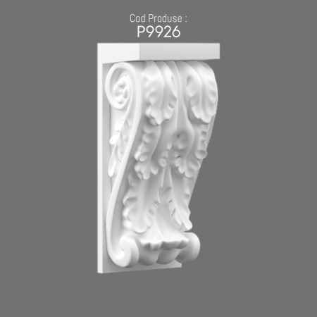 P9926 Polyurethane console prices with decorative patterns