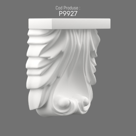 P9927 Manufacture of polyurethane wall consoles with decorative patterns