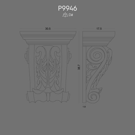 P9946 Polyurethane console models