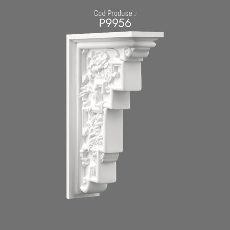 P9956 Types of polyurethane wall brackets with decorative patterns
