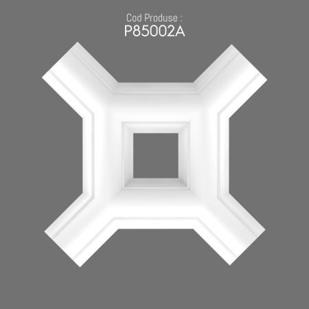 P85002A Polyurethane decor Fabrication of corner wall brau Polyurethane plaster brau equivalent to wood brau