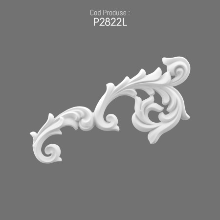 P2822L Prices of ornaments and wall decorations in polyurethane with decorative patterns