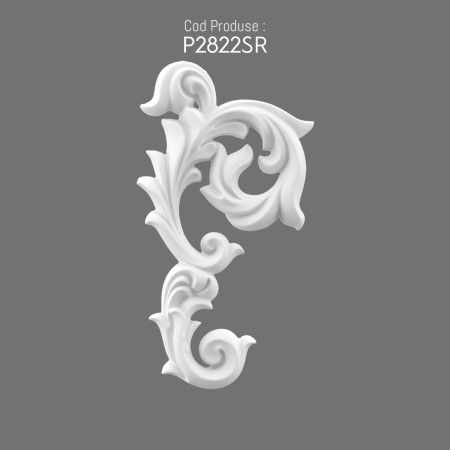 P2822SR Types of polyurethane wall ornaments and decorations