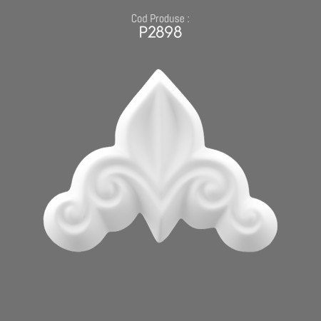 P2898 Types of ornaments and wall decorations in polyurethane with decorative patterns