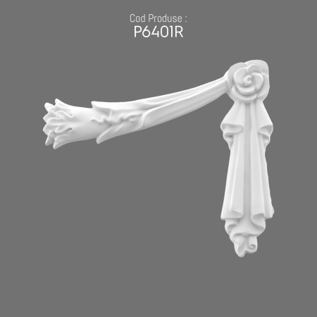 P6401R Polyurethane decorative wall ornaments