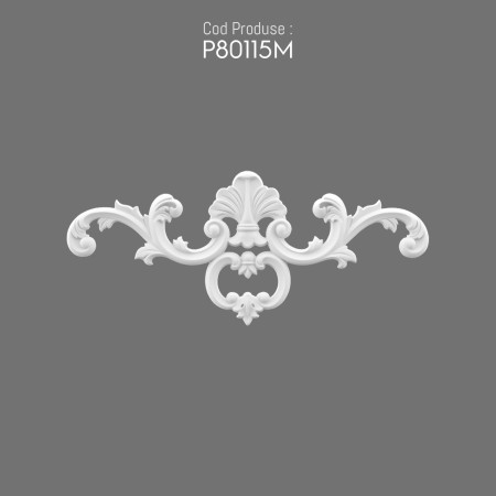 P80115M Types of ornaments and wall decorations in polyurethane with decorative patterns