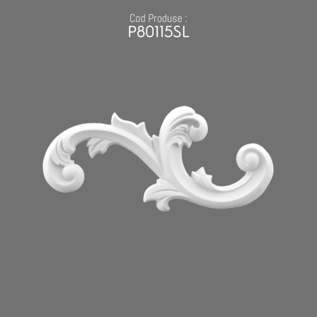 P80115SL Polyurethane ornaments and wall decorations with decorative patterns