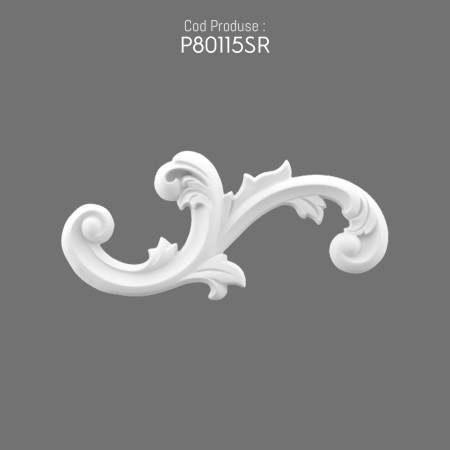 P80115SR Prices of ornaments and wall decorations in polyurethane with decorative patterns