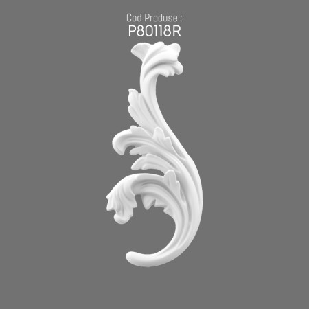 P80118R Production of ornaments and wall decorations from polyurethane with decorative patterns