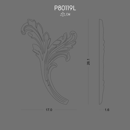 P80119L Production of ornaments and wall decorations from polyurethane with decorative models