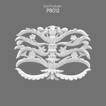 P8012 Production of ornaments and wall decorations from polyurethane with decorative patterns