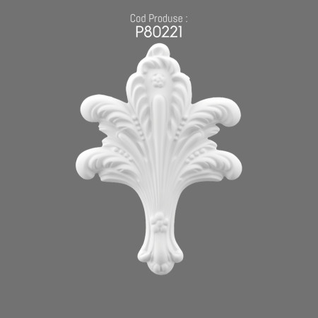 P80221 Polyurethane ornaments and wall decorations with decorative patterns