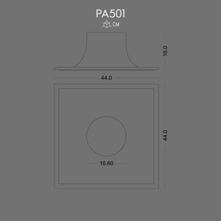 PA501 Manufacture of amorphous polyurethane lighting fixtures, ceiling decoration, kitchen wall