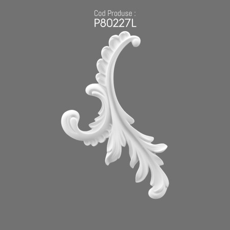 P80227L Polyurethane ornaments and wall decorations with decorative patterns