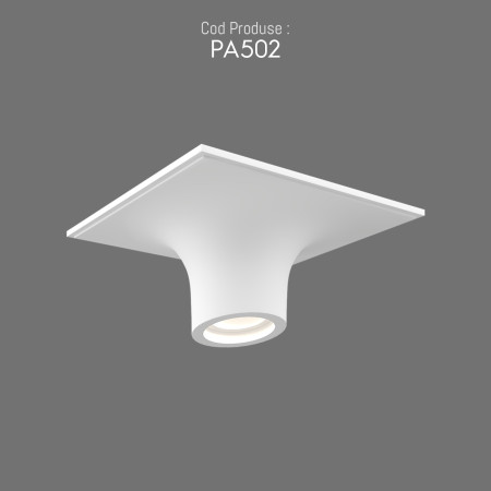 PA502 Amorphous paintable rigid foam wall luminaire. Our products are polyurethane, not polystyrene foam