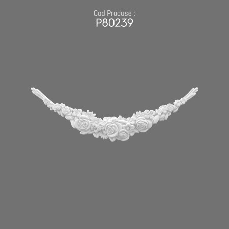 P80239 Polyurethane ornaments and wall decorations with decorative patterns