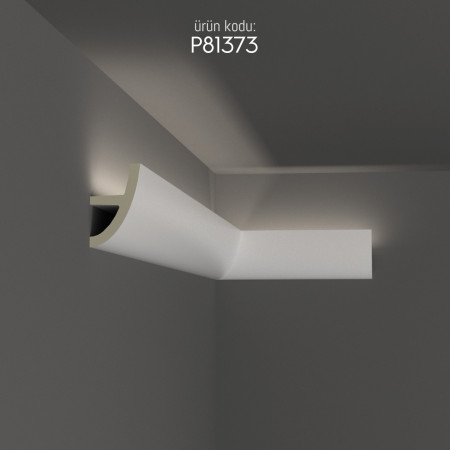 P81373 Rigid Foam Paintable Polyurethane LED Concealed Light Manufacturing Products Not Styrofoam