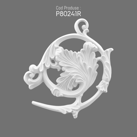 P80241R Polyurethane ornaments and wall decorations