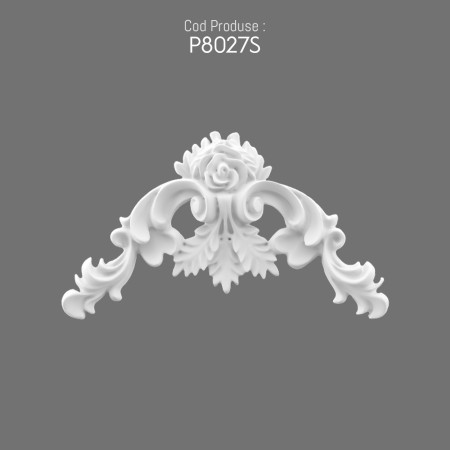 P8027S Production of ornaments and wall decorations in polyurethane with decorative patterns