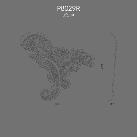 P8029R Production of ornaments and wall decorations from polyurethane