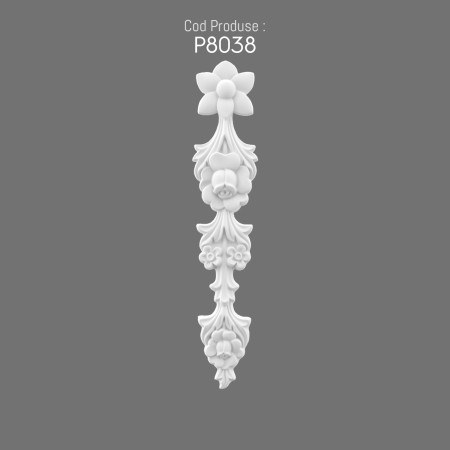 P8038 Polyurethane ornaments and wall decorations with decorative patterns