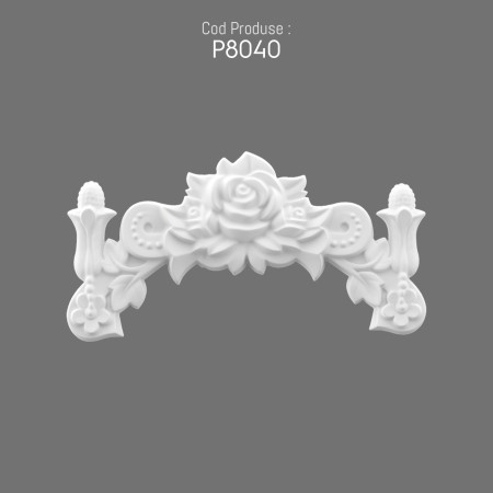 P8040 Models of decorative wall ornaments in polyurethane
