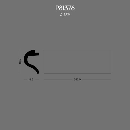 P81376 Living room Modern polyurethane LED wall hidden lights Prices Living room wall ceiling decoration