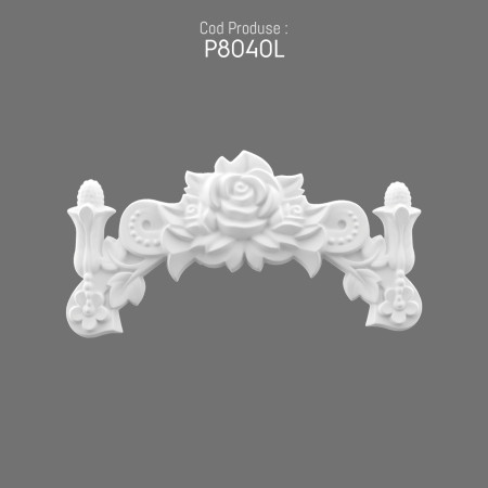 P8040L Production of ornaments and wall decorations in polyurethane with decorative patterns