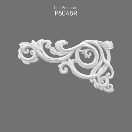 P8048R Polyurethane ornaments and wall decorations with decorative patterns