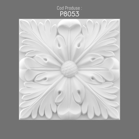 P8053 Prices of ornaments and wall decorations in polyurethane with decorative models