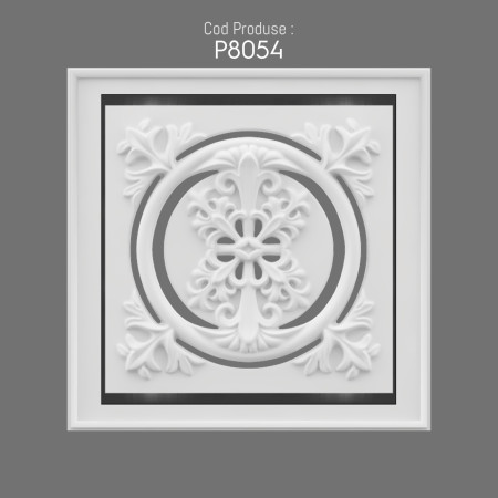 P8054 Production of ornaments and wall decorations from polyurethane with decorative patterns