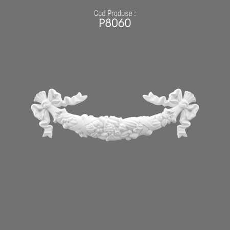 P8060 Prices of ornaments and wall decorations in polyurethane with decorative models